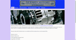 Desktop Screenshot of newmonmotors.com